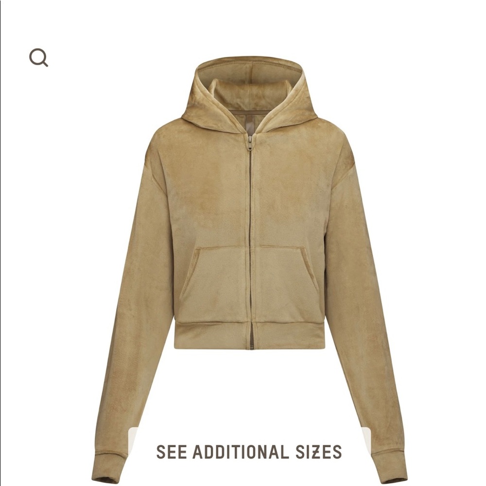 Skims Velour Hoodie